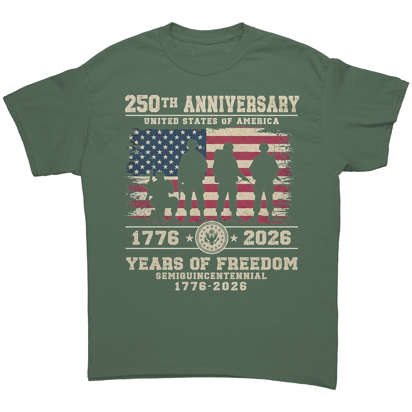 USA_250th_Anniversary_Patriotic_Shirt_17_Military_Green_Front_Mockup.png_15599006