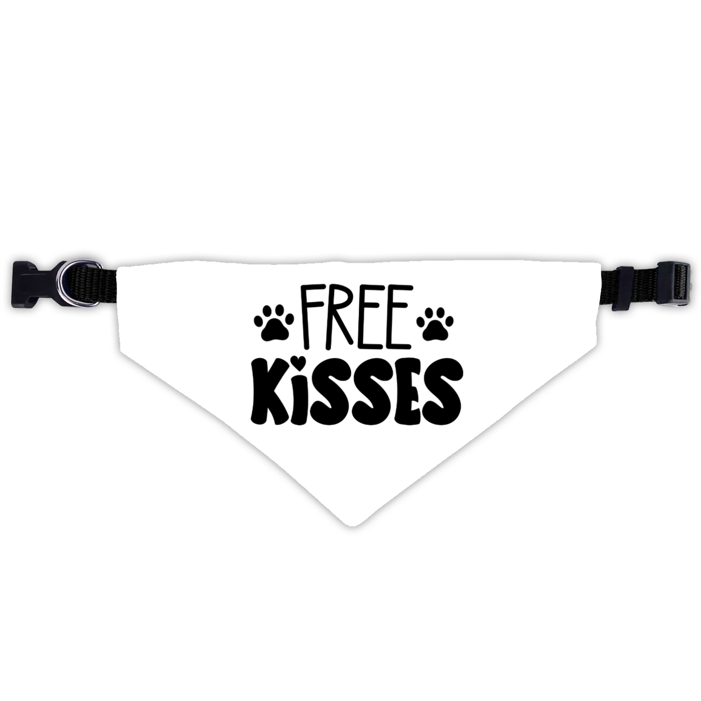 Free Kisses Scarf For Dogs - All Sizes