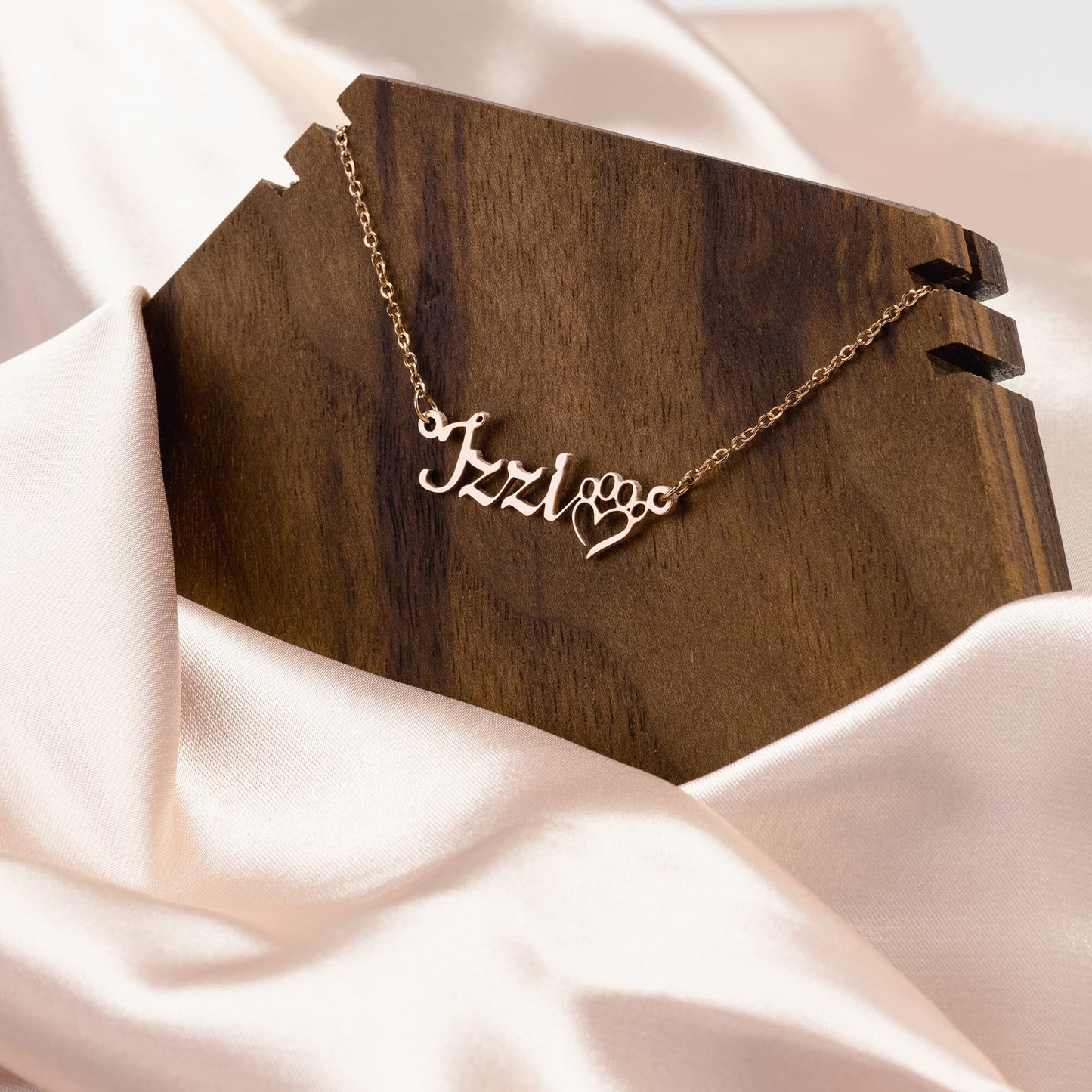 Paws to See This Beautiful Necklace - Wear This Necklace With Your Dog's Name Everywhere You Go