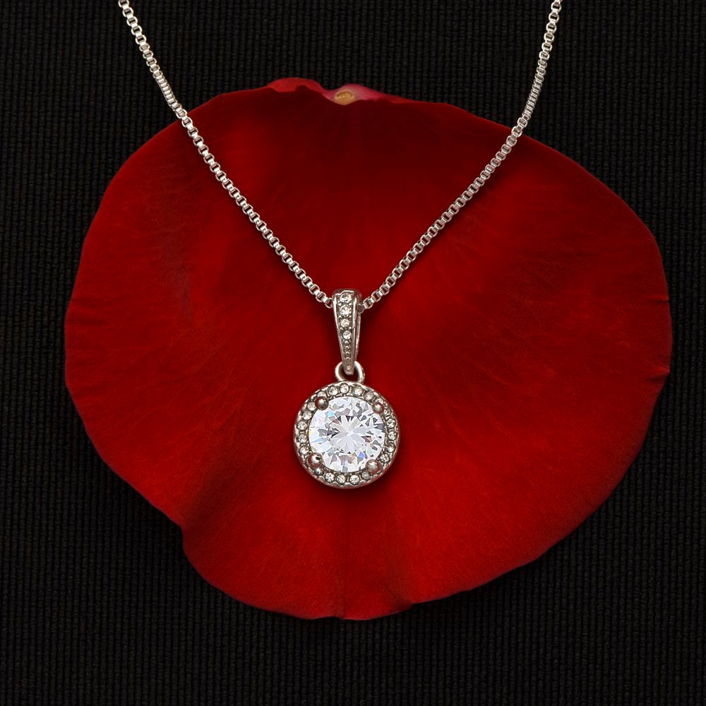 Red Truck Loaded With Hugs & Kisses With Eternal Hope Necklace