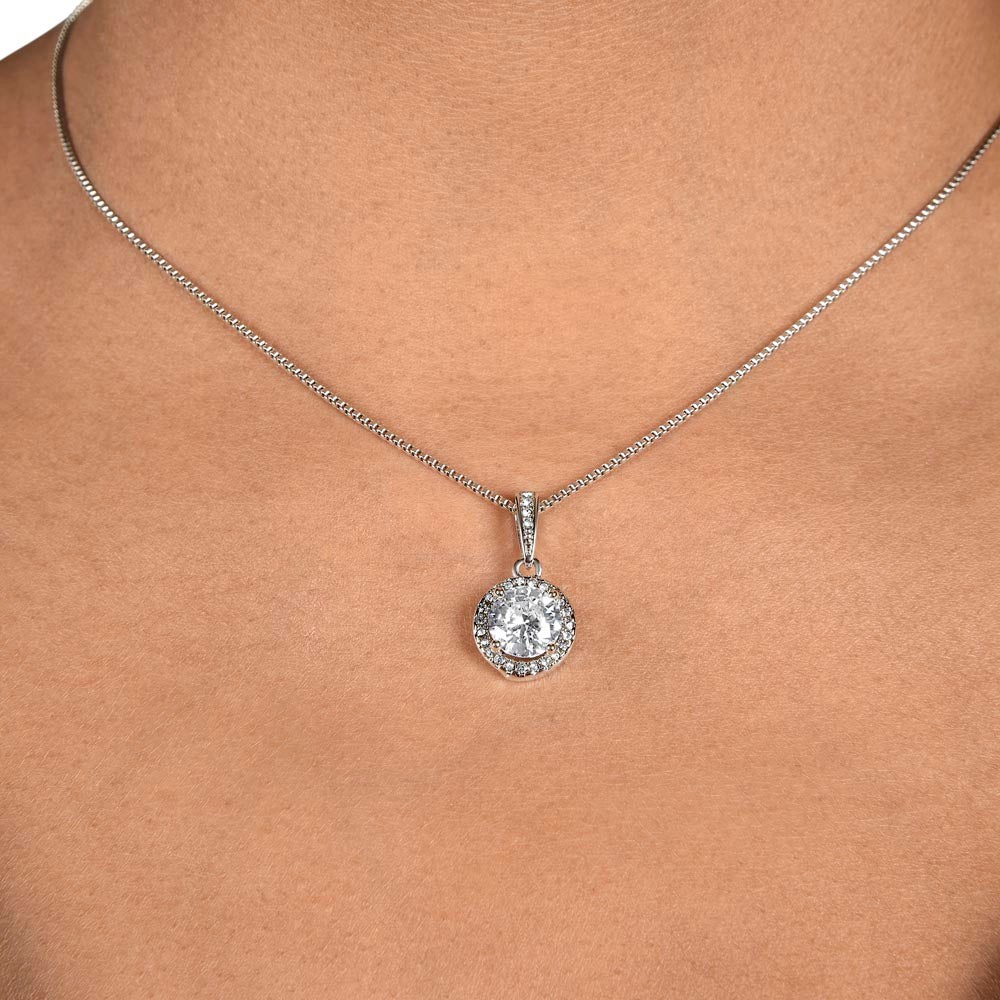 Red Truck Loaded With Hugs & Kisses With Eternal Hope Necklace