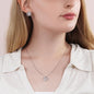 To My Step Mom - Love Knot Pendant Necklace & Matching Earrings - Special For Mother's Day