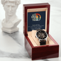 Stylish Open Watch For Best Dad By Par, Golf Joke Watch for Dad, Gift Watch