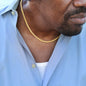 Stainless Steel Covered Cuban Chain Necklace For Son, Gift from Dad, Father to Son Gift, Gift for Son Birthday, Unique Gift for Son from Dad