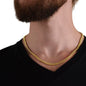Stainless Steel Covered Cuban Chain Necklace For Son, Gift from Dad, Father to Son Gift, Gift for Son Birthday, Unique Gift for Son from Dad