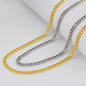 Stainless Steel Covered Cuban Chain Necklace For Son, Gift from Dad, Father to Son Gift, Gift for Son Birthday, Unique Gift for Son from Dad