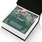 Custon Name Necklace - A Name Is Like A Song - Special Message For Special Person