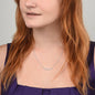 Custon Name Necklace - A Name Is Like A Song - Special Message For Special Person