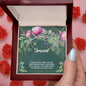 Custon Name Necklace - A Name Is Like A Song - Special Message For Special Person