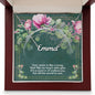Custon Name Necklace - A Name Is Like A Song - Special Message For Special Person