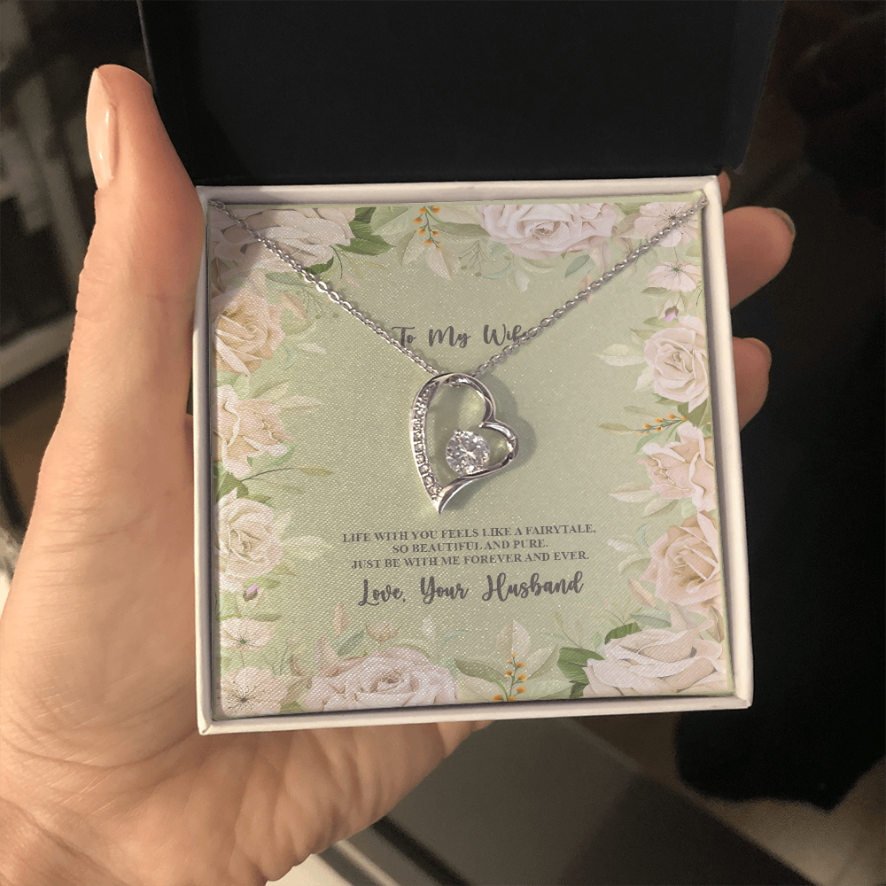 Romantic Gift For Wife From Husband - To My Wife - Life With You Feels Like A Fairy Tale - Birthday, Anniversary , Valentines Day, Holidays, Mother's Day, Special Occasion, Or "Just Because"