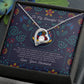 To My Beautiful Wife - Forever Love Necklace - You Are The Answer To All My Questions