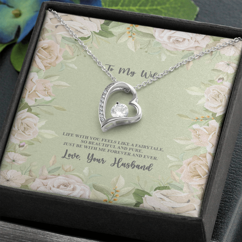 Romantic Gift For Wife From Husband - To My Wife - Life With You Feels Like A Fairy Tale - Birthday, Anniversary , Valentines Day, Holidays, Mother's Day, Special Occasion,  Or "Just Because"